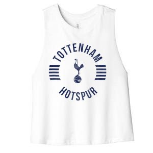 Tottenham Hotspur Football Club Collegiate Faded Women's Racerback Cropped Tank