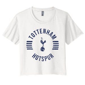 Tottenham Hotspur Football Club Collegiate Faded Women's Crop Top Tee