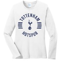 Tottenham Hotspur Football Club Collegiate Faded Ladies Long Sleeve Shirt