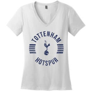 Tottenham Hotspur Football Club Collegiate Faded Women's V-Neck T-Shirt