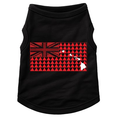 Tribal Hawaiian Flag State Of Hawaii Doggie Tank