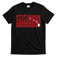 Tribal Hawaiian Flag State Of Hawaii T-Shirt