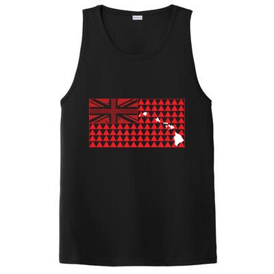 Tribal Hawaiian Flag State Of Hawaii PosiCharge Competitor Tank