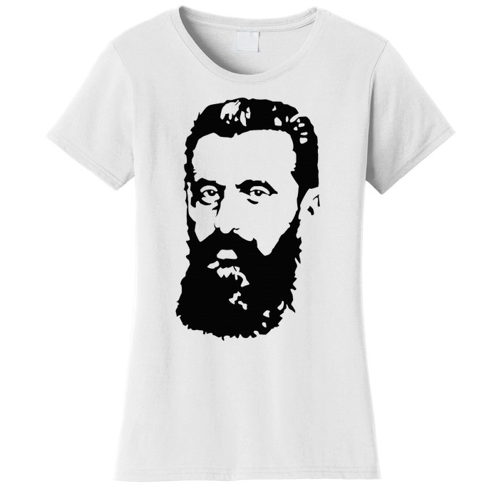 Theodor Herzl Father Of Zionism Pro Israel Zionist Israeli Women's T-Shirt