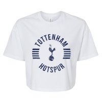 Tottenham Hotspur Football Club Collegiate Faded Bella+Canvas Jersey Crop Tee