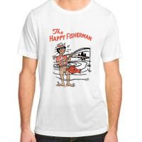 The Happy Fisherman 2024 Fishing Adult ChromaSoft Performance T-Shirt