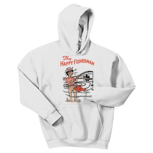 The Happy Fisherman 2024 Fishing Kids Hoodie