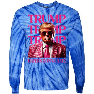 Trump Haters Gonna Hate Tie-Dye Long Sleeve Shirt