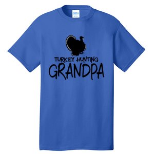 Turkey Hunting Grandpa Great Gift Tall T-Shirt