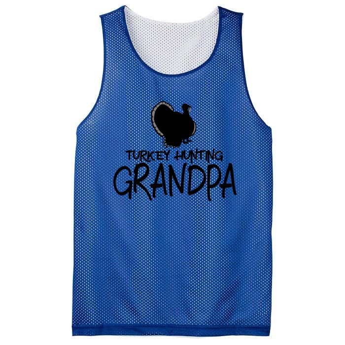 Turkey Hunting Grandpa Great Gift Mesh Reversible Basketball Jersey Tank