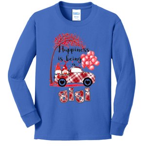 Truck Heart Gift Kids Long Sleeve Shirt