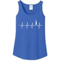 Tennis Heartbeat Gift For Tennis Players Gift Ladies Essential Tank