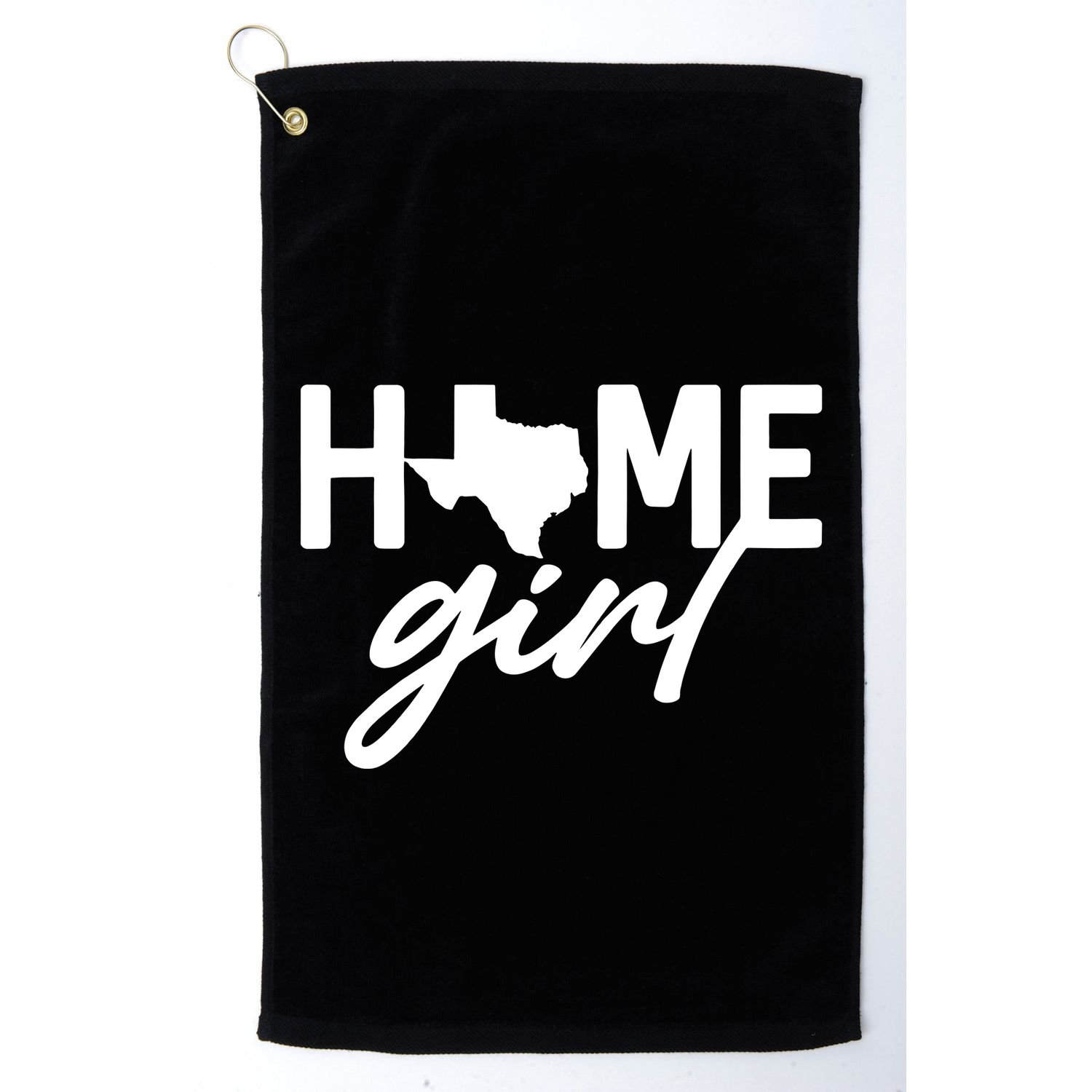 Texas Home Girl Golf Towel