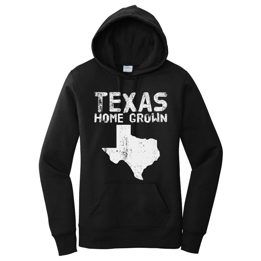 Texas Home Grown Distressed. Texas Native. Texas Born. Tx Women's Pullover Hoodie