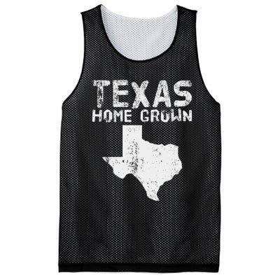 Texas Home Grown Distressed. Texas Native. Texas Born. Tx Mesh Reversible Basketball Jersey Tank