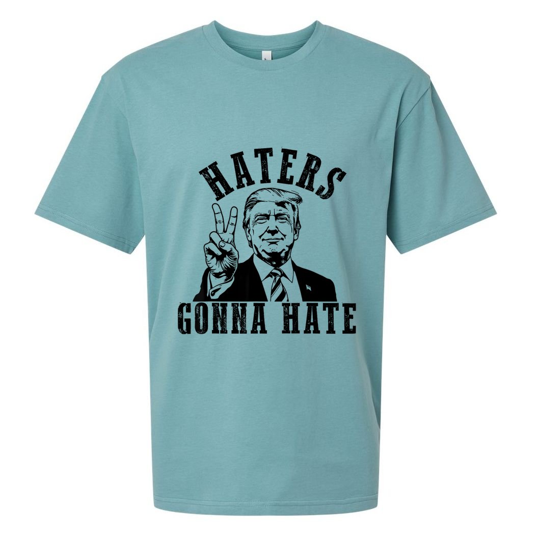 Trump Haters Gonna Hate Sueded Cloud Jersey T-Shirt