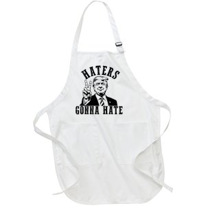 Trump Haters Gonna Hate Full-Length Apron With Pockets