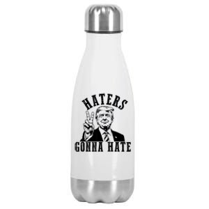 Trump Haters Gonna Hate Stainless Steel Insulated Water Bottle