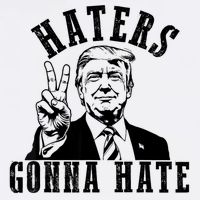 Trump Haters Gonna Hate Women's V-Neck T-Shirt