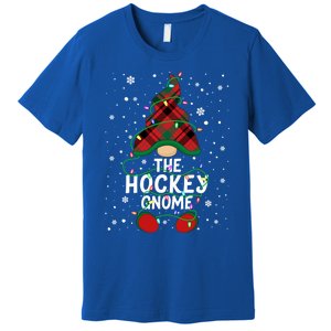 The Hockey Gnome Family Matching Group Christmas Pajama Gift Premium T-Shirt