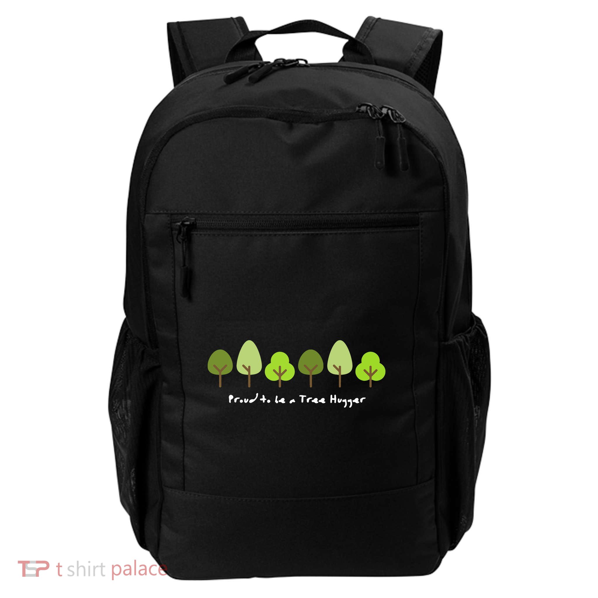 Tree Hugger Gift For A Nature Lover Or Environmentalist Daily Commute Backpack