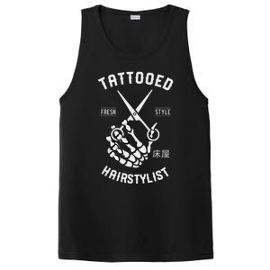 Tattooed Hairstylist Gift For Hairdresser PosiCharge Competitor Tank