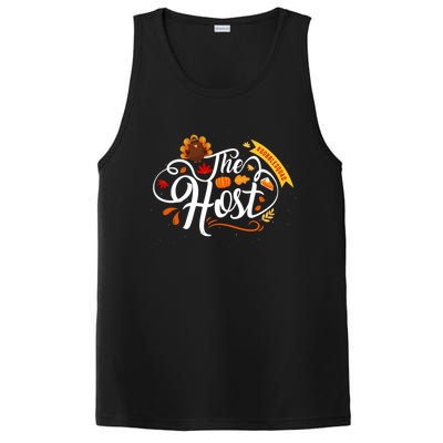 Thanksgiving Host Gobble Squad Turkey Funny Gift Great Gift PosiCharge Competitor Tank