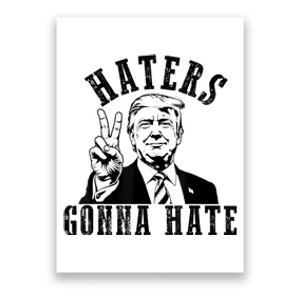 Trump Haters Gonna Hate President Donald Trump Poster