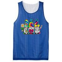 THREE HIPPIE GNOMES Groovy Peace Love Gnomies Mesh Reversible Basketball Jersey Tank