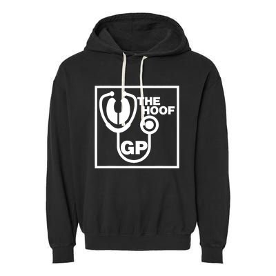 The Hoof Gp Veterinary Reference Funny Garment-Dyed Fleece Hoodie