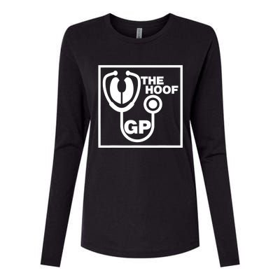 The Hoof Gp Veterinary Reference Funny Womens Cotton Relaxed Long Sleeve T-Shirt