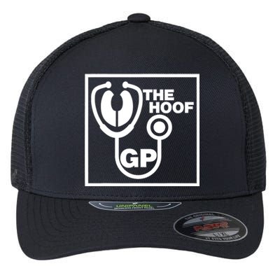 The Hoof Gp Veterinary Reference Funny Flexfit Unipanel Trucker Cap