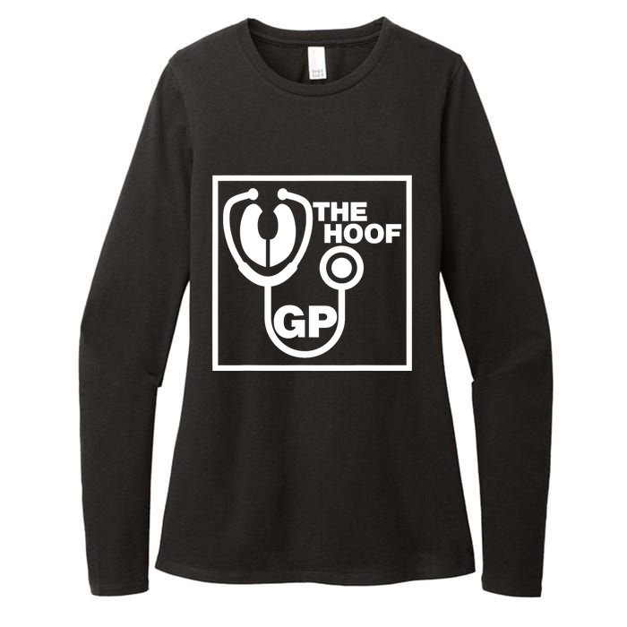 The Hoof Gp Veterinary Reference Funny Womens CVC Long Sleeve Shirt