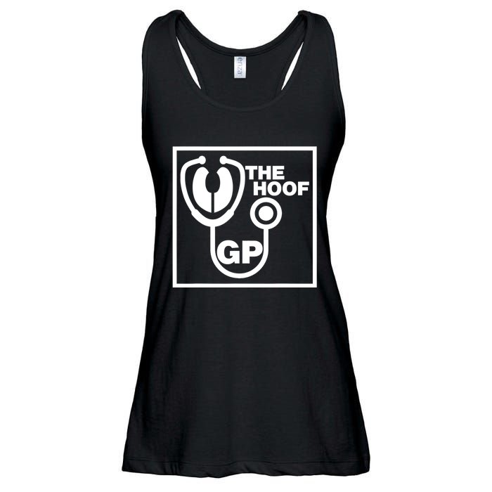 The Hoof Gp Veterinary Reference Funny Ladies Essential Flowy Tank