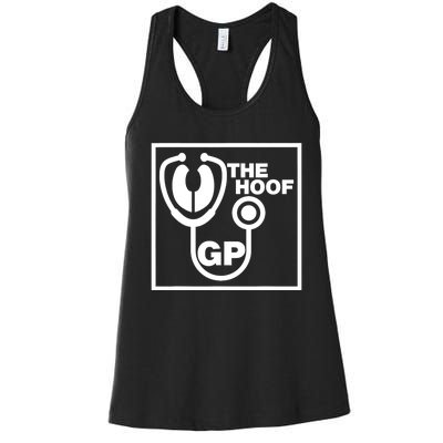 The Hoof Gp Veterinary Reference Funny Women's Racerback Tank