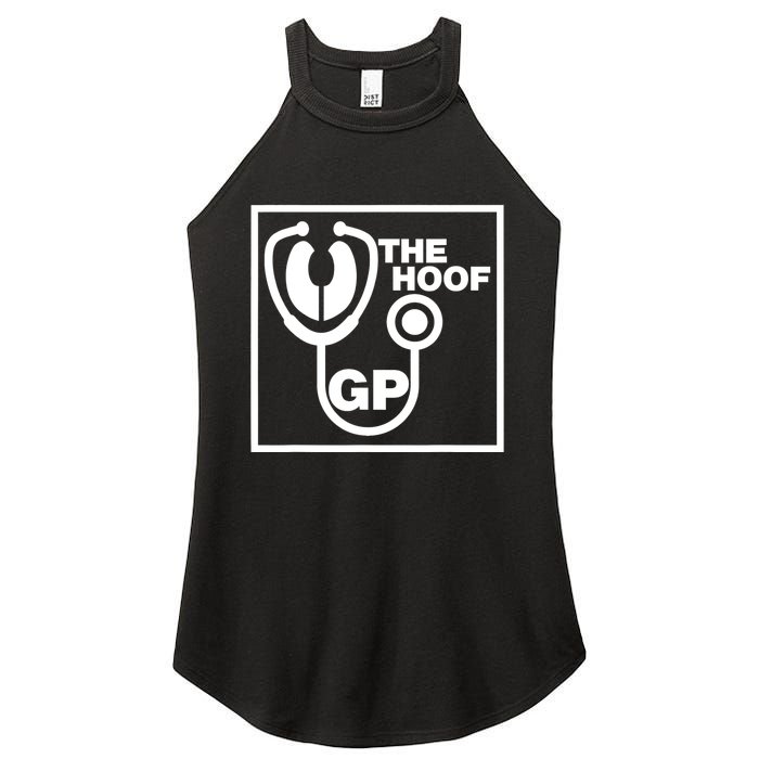 The Hoof Gp Veterinary Reference Funny Women's Perfect Tri Rocker Tank