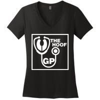 The Hoof Gp Veterinary Reference Funny Women's V-Neck T-Shirt