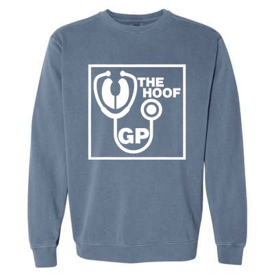 The Hoof Gp Veterinary Reference Funny Garment-Dyed Sweatshirt