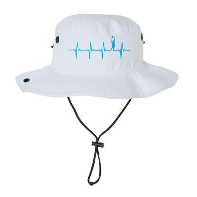 Tennis Heartbeat Gift For Tennis Players Gift Legacy Cool Fit Booney Bucket Hat