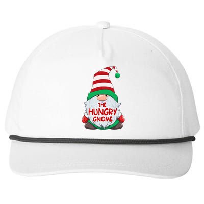 The Hungry Gnome Graphic Christmas Matching Family Cute Gift Snapback Five-Panel Rope Hat