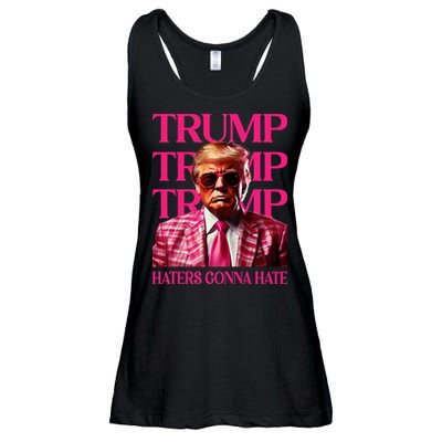 Trump Haters Gonna Hate Funny Trump 2024 Ladies Essential Flowy Tank
