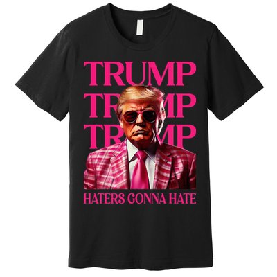 Trump Haters Gonna Hate Funny Trump 2024 Premium T-Shirt