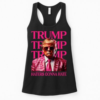 Trump Haters Gonna Hate Funny Trump 2024 Womens Tank Top