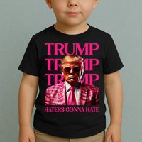 Trump Haters Gonna Hate Funny Trump 2024 Toddler T-Shirt