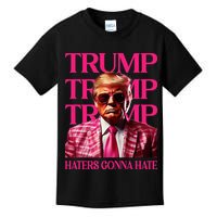 Trump Haters Gonna Hate Funny Trump 2024 Kids T-Shirt