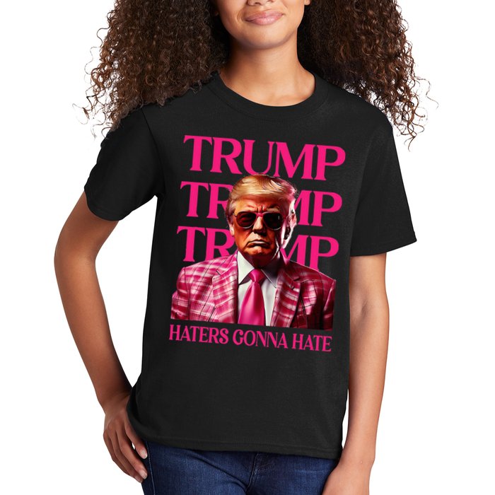 Trump Haters Gonna Hate Funny Trump 2024 Kids T-Shirt