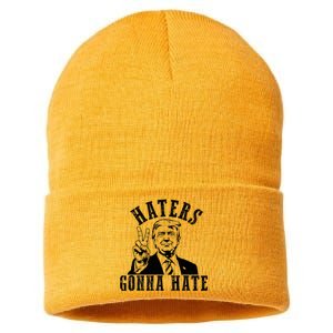 Trump Haters Gonna Hate Sustainable Knit Beanie