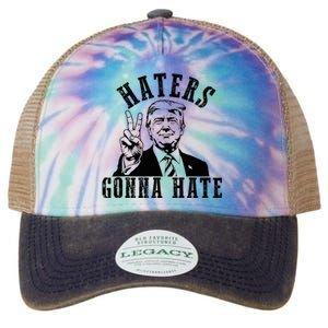 Trump Haters Gonna Hate Legacy Tie Dye Trucker Hat