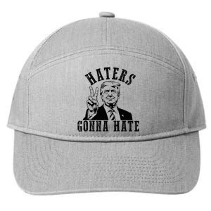 Trump Haters Gonna Hate 7-Panel Snapback Hat