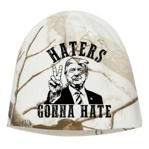 Trump Haters Gonna Hate Kati - Camo Knit Beanie